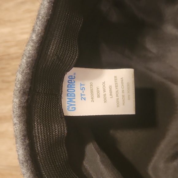 Boys Wool Newsboy Cap 2T-5T - Picture 5 of 7